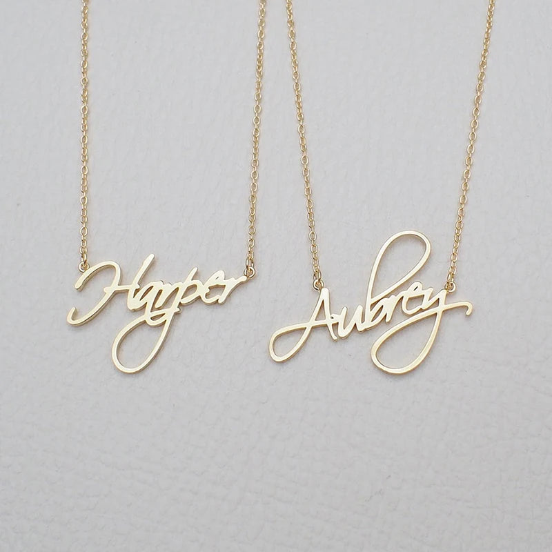 DOREMI Custom Necklaces Personalized Name Necklaces