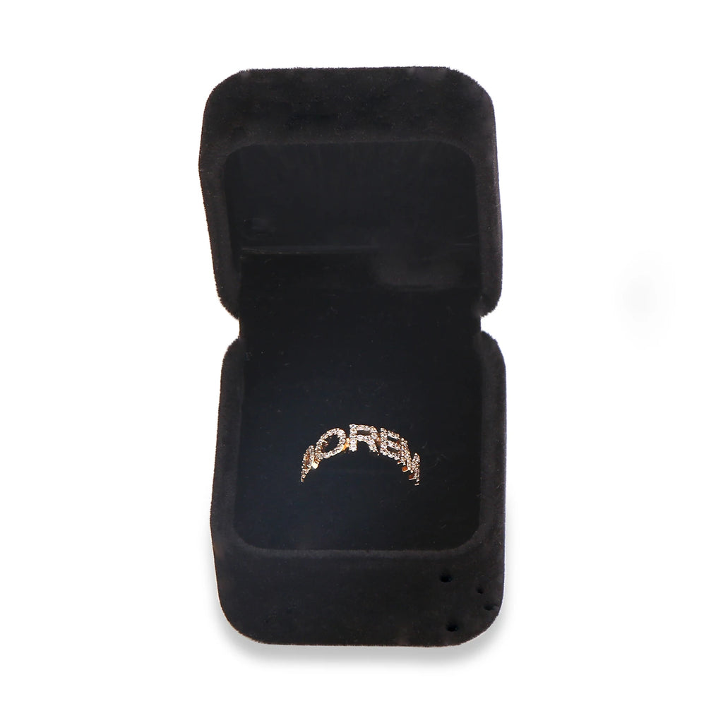 DOREMI Closed Ring Custom Name/Number Ring