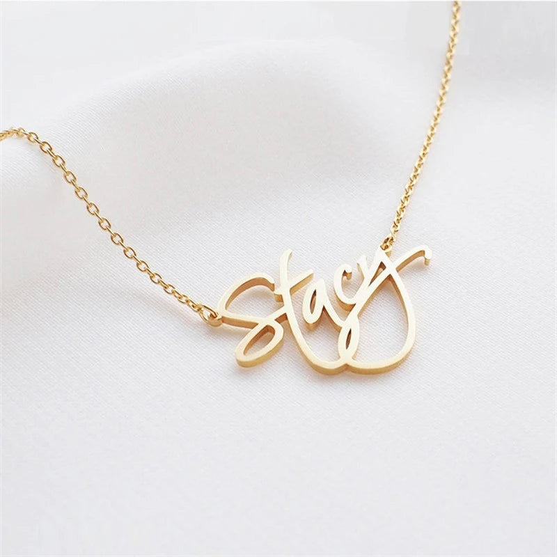 DOREMI Custom Necklaces Personalized Name Necklaces