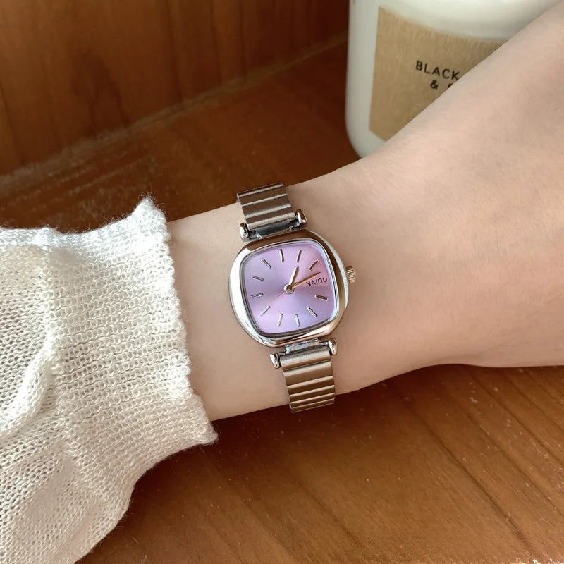 Brand Women Quartz Watch Adjustable Stainless Steel Strap