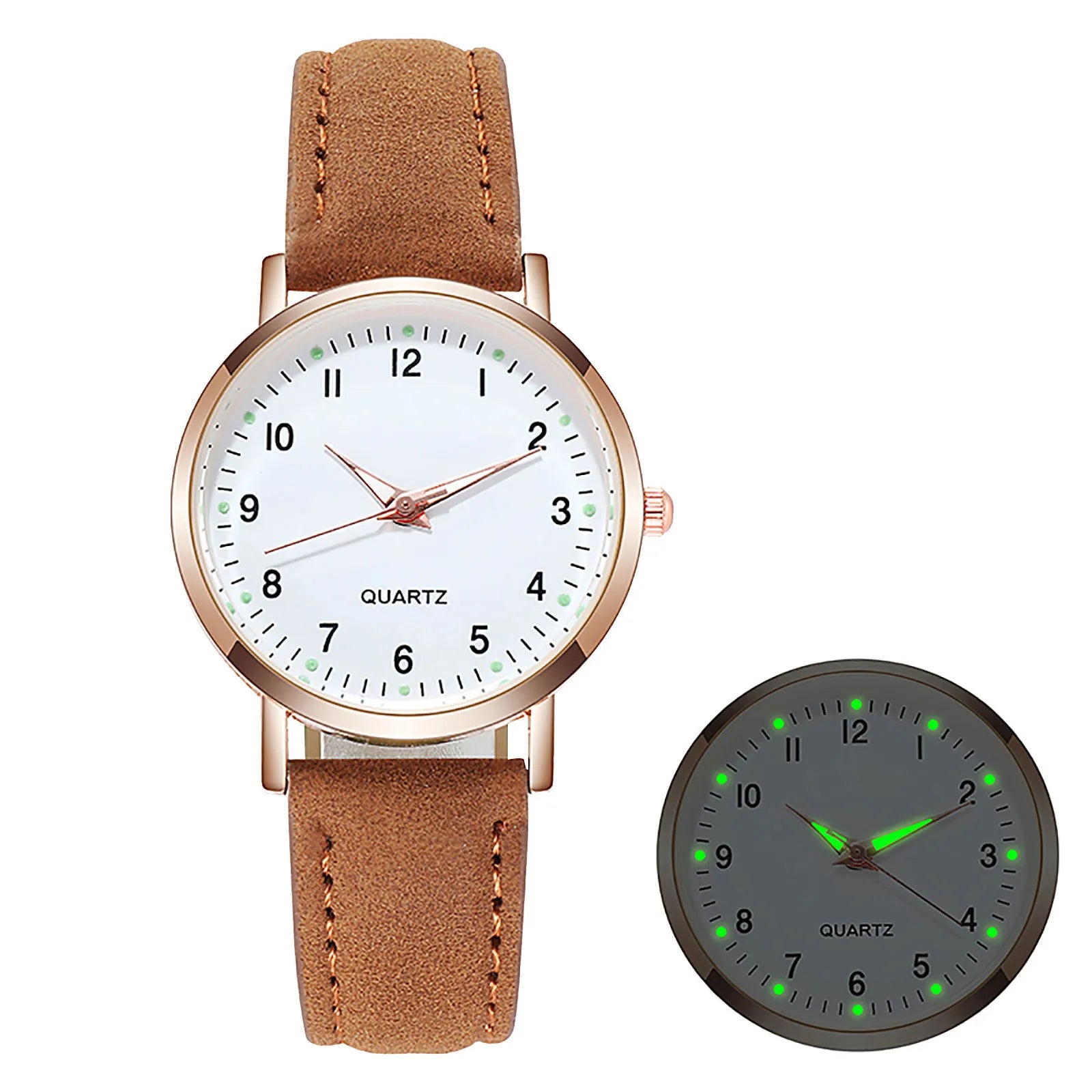 Reloj Mujer Fashion Watch For Women Leather Belt Watches