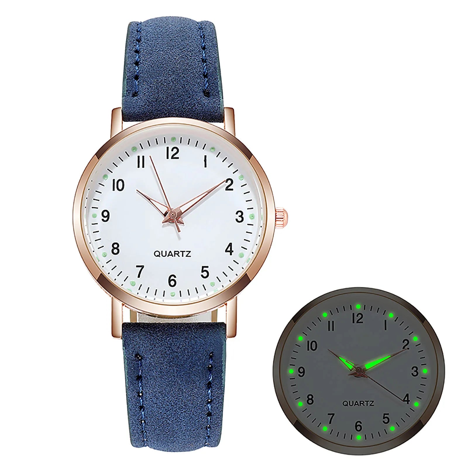 Reloj Mujer Fashion Watch For Women Leather Belt Watches